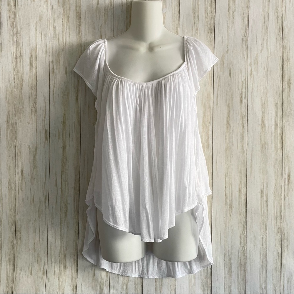 Free People Blouse XS Wings Sleeves
